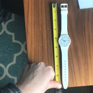 Swatch White Bishop Ladies Watch GW164